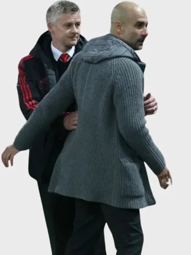 Pep Guardiola Grey Cardigan
