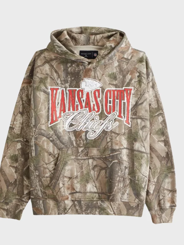 Kansas City Chiefs Camo Abercrombie Hoodie