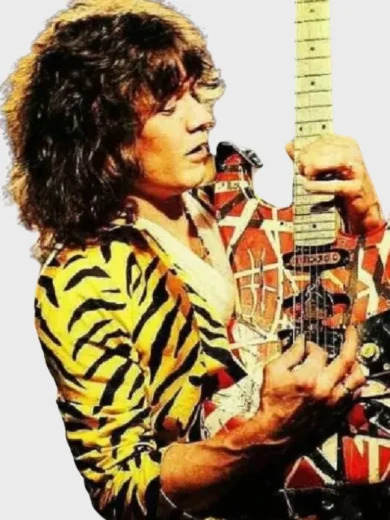 Eddie Van Halen Tiger Print Jacket