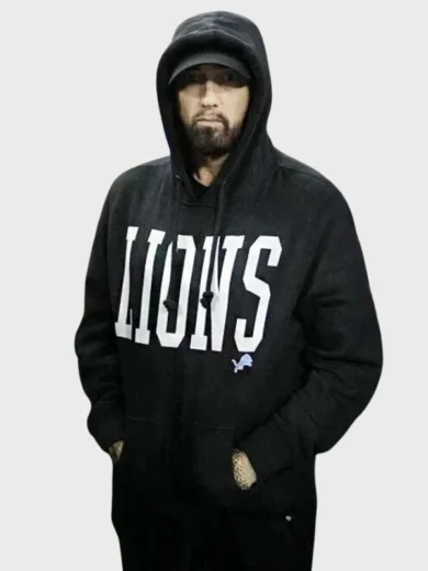 Lions Black Eminem Hoodie