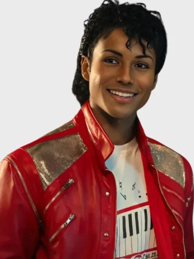 Michael 2026 Jaafar Jackson Leather Jacket