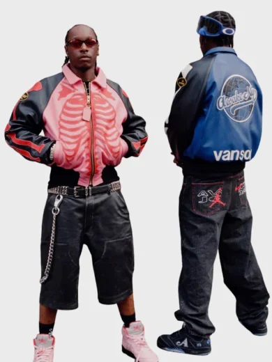 AWAKE NY x Vanson Leathers Bone TJC Jacket