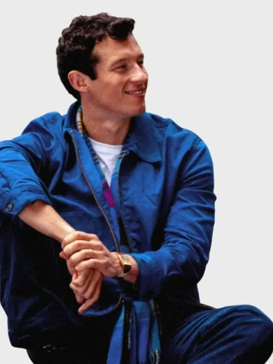 Callum Turner Eternity Blue Jacket