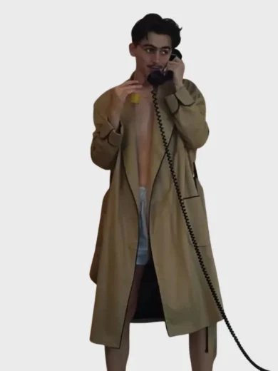 Marty Supreme Timothee Chalamet Beige Coat