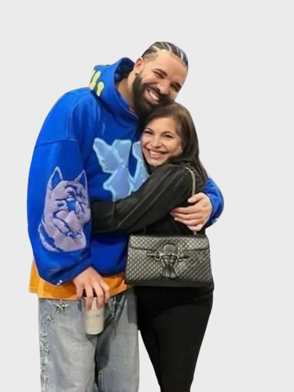 Drake Blue Fleece Pullover Hoodie