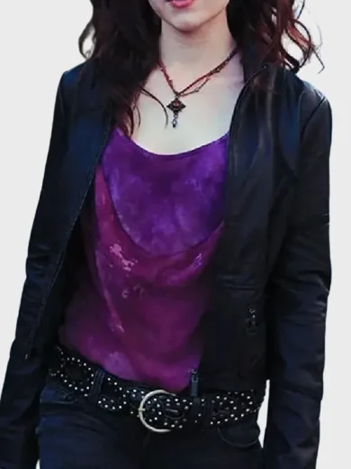 Supernatural S05 Meg Masters Leather Jacket