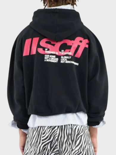 Globally Scuffers Black Hoodie