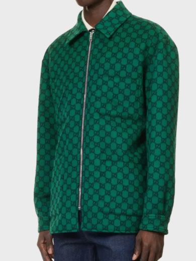 Boxing Match Cristiano Ronaldo Green Jacket
