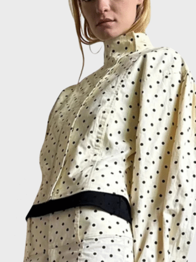 The Label Polka Dot Belle Jacket