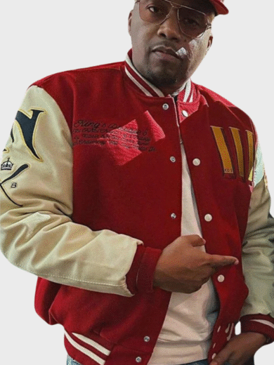 Nas KDIII Letterman Jacket