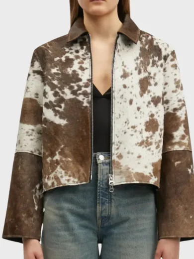 Cow Print Samsoe Samsoe Jacket