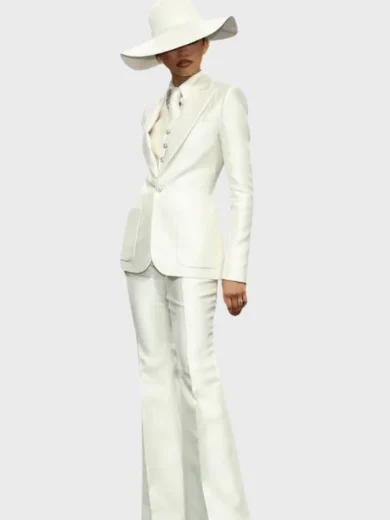 Met Gala 2025 Zendaya White Suit
