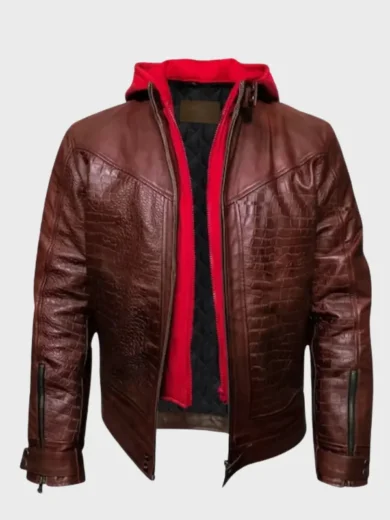 Red Hood Jason Todd Leather Jacket
