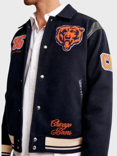 Chicago Bears Abercrombie Varsity Jacket