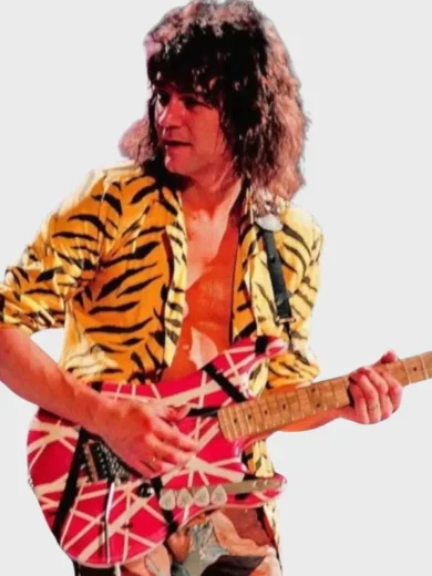 Eddie Van Halen Tiger Print Jacket