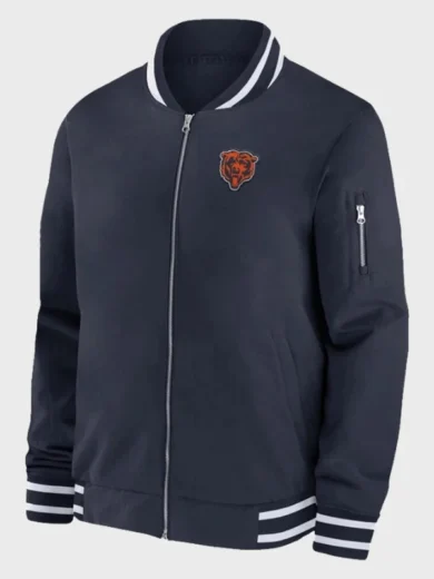 Chicago Bears Thomas Brown Bomber Jacket