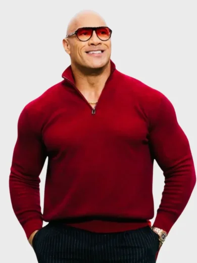 Dwayne Johnson Red One Premiere Sweater