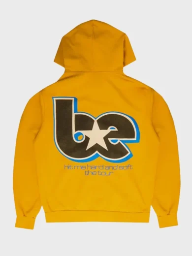 Tour Zip Billie Yellow Hoodie