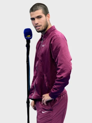 Carlos Alcaraz Nike 2025 US Open Jacket