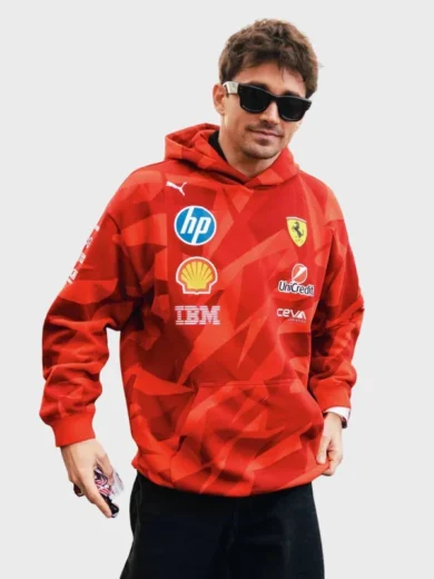 Scuderia Ferrari 2025 Special Edition Las Vegas Race Hoodie