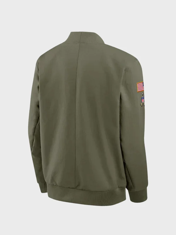 San Francisco 49ers Salute to Service Bomber Jacket 2025