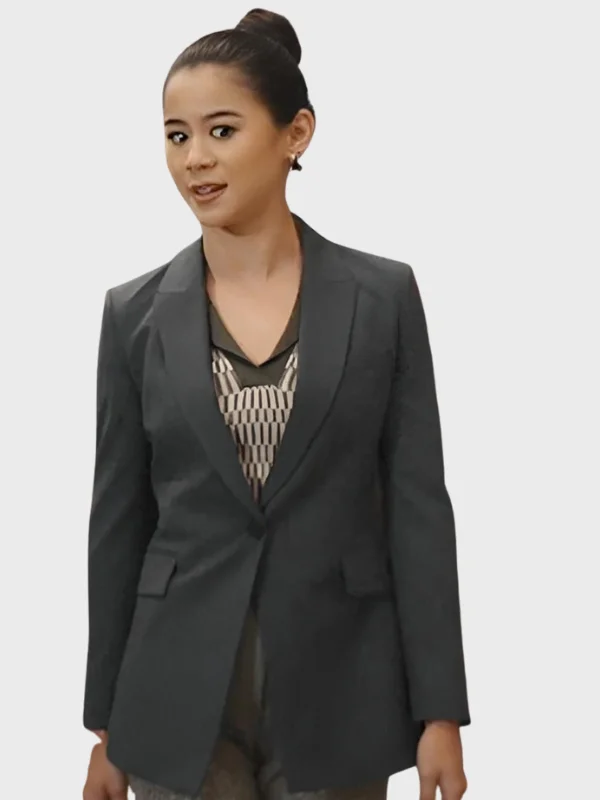 Matlock S02 Leah Lewis Grey Blazer