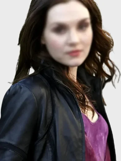 Supernatural S05 Meg Masters Leather Jacket