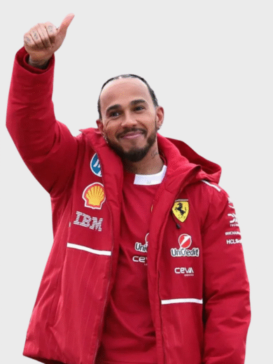 Scuderia Ferrari 2025 Lewis Hamilton Jacket