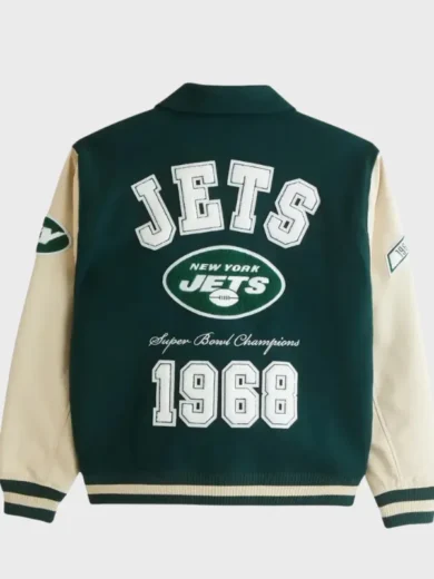 Abercrombie New York Jets Varsity Jacket