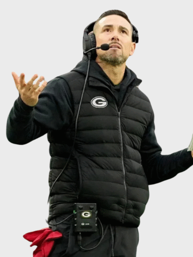 NFL Green Bay Packers Matt LaFleur Black Puffer Vest