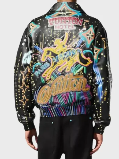 Louis Vuitton 2024 Leather Bomber Jacket