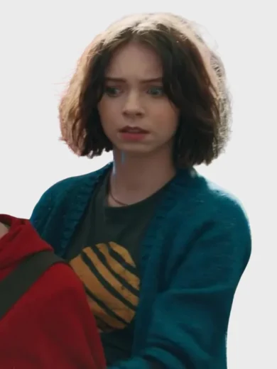 A Minecraft Movie 2025 Emma Myers Wool Jacket