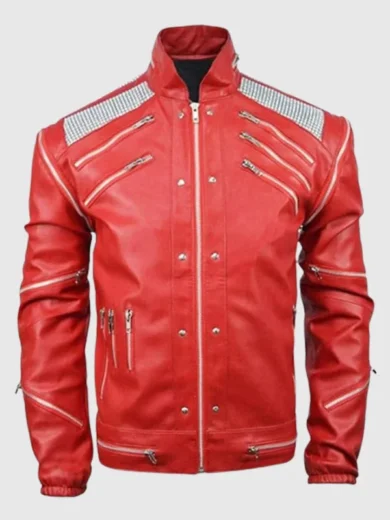 Michael 2026 Jaafar Jackson Leather Jacket
