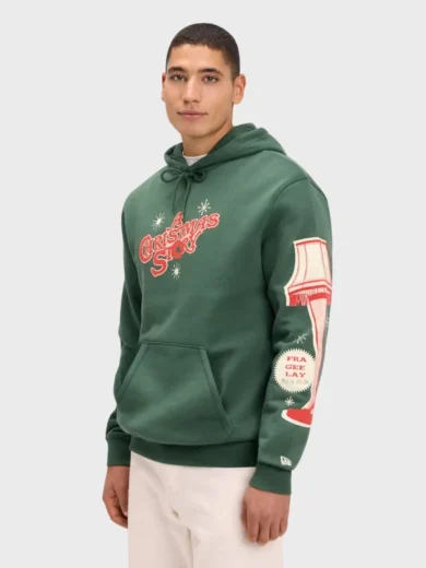 A Christmas Story Green Hoodie
