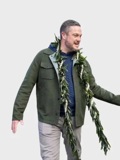 Green Wool Dan Lanning Jacket