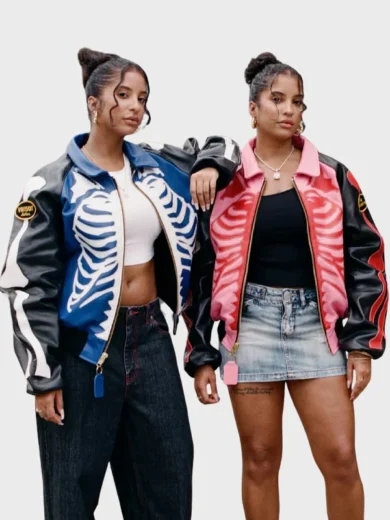 AWAKE NY x Vanson Leathers Bone TJC Jacket