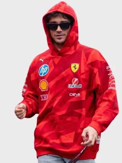 Scuderia Ferrari 2025 Special Edition Las Vegas Race Hoodie