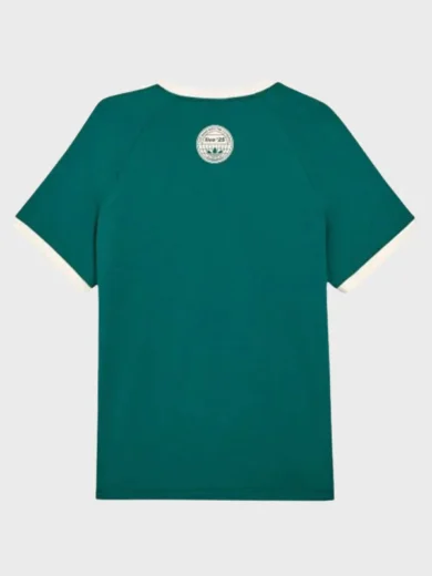 Adidas x Oasis Tour 3-Stripes Green T-Shirt