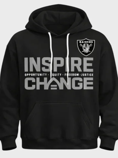 Raiders Inspire Change Pete Carroll Hoodie