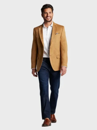 Microsuede Sport Modern Fit Coat