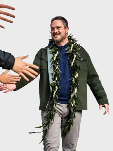 Green Wool Dan Lanning Jacket