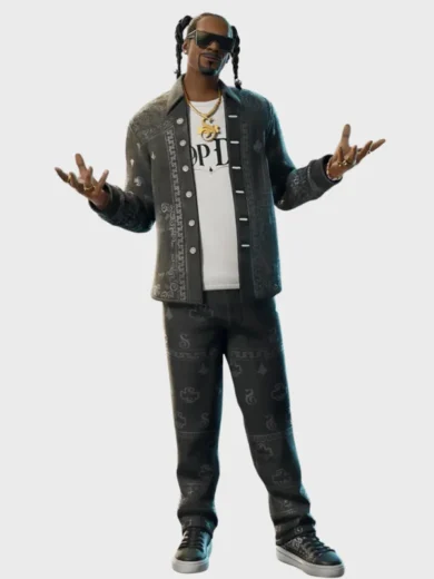 Snoop Dogg Fortnite Black Tracksuit