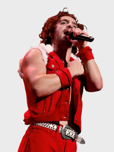 Jingle Ball 2024 Benson Boone Vest