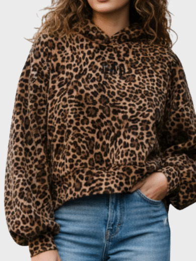 Leopard GAP Hoodie