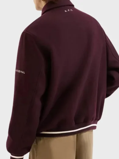 Classics Records Arsenal Red Varsity Jacket