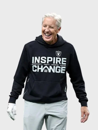 Raiders Inspire Change Pete Carroll Hoodie