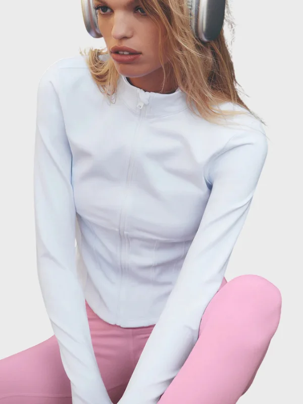 Full Zip Airbrush Corset Jacket