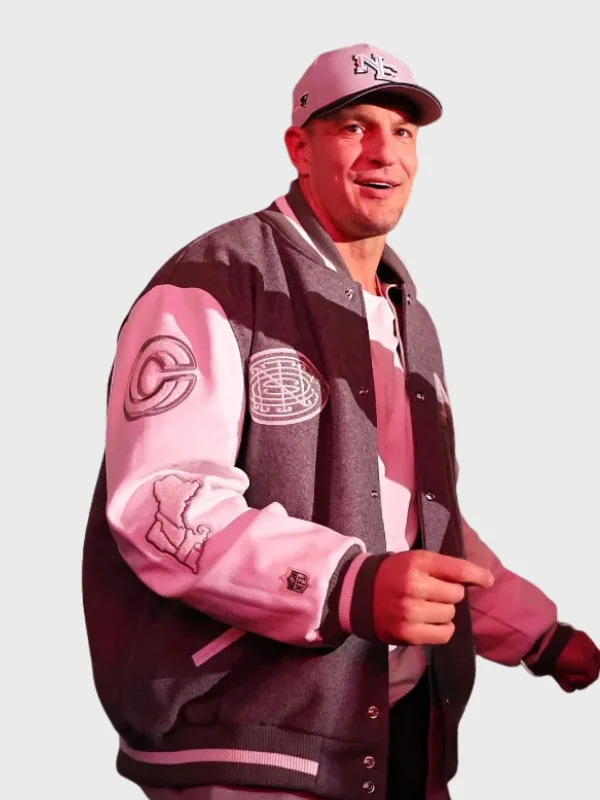 Rob Gronkowski Patriots Rivalries Varsity Jacket