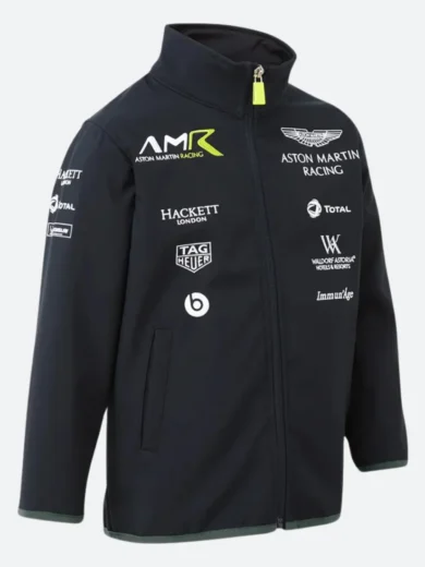Formula 1 Black Racing Aston Martin Jacket