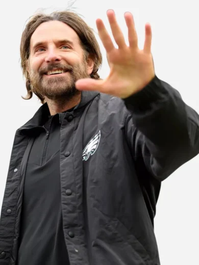 Super Bowl Eagles Bradley Cooper 2025 Jacket